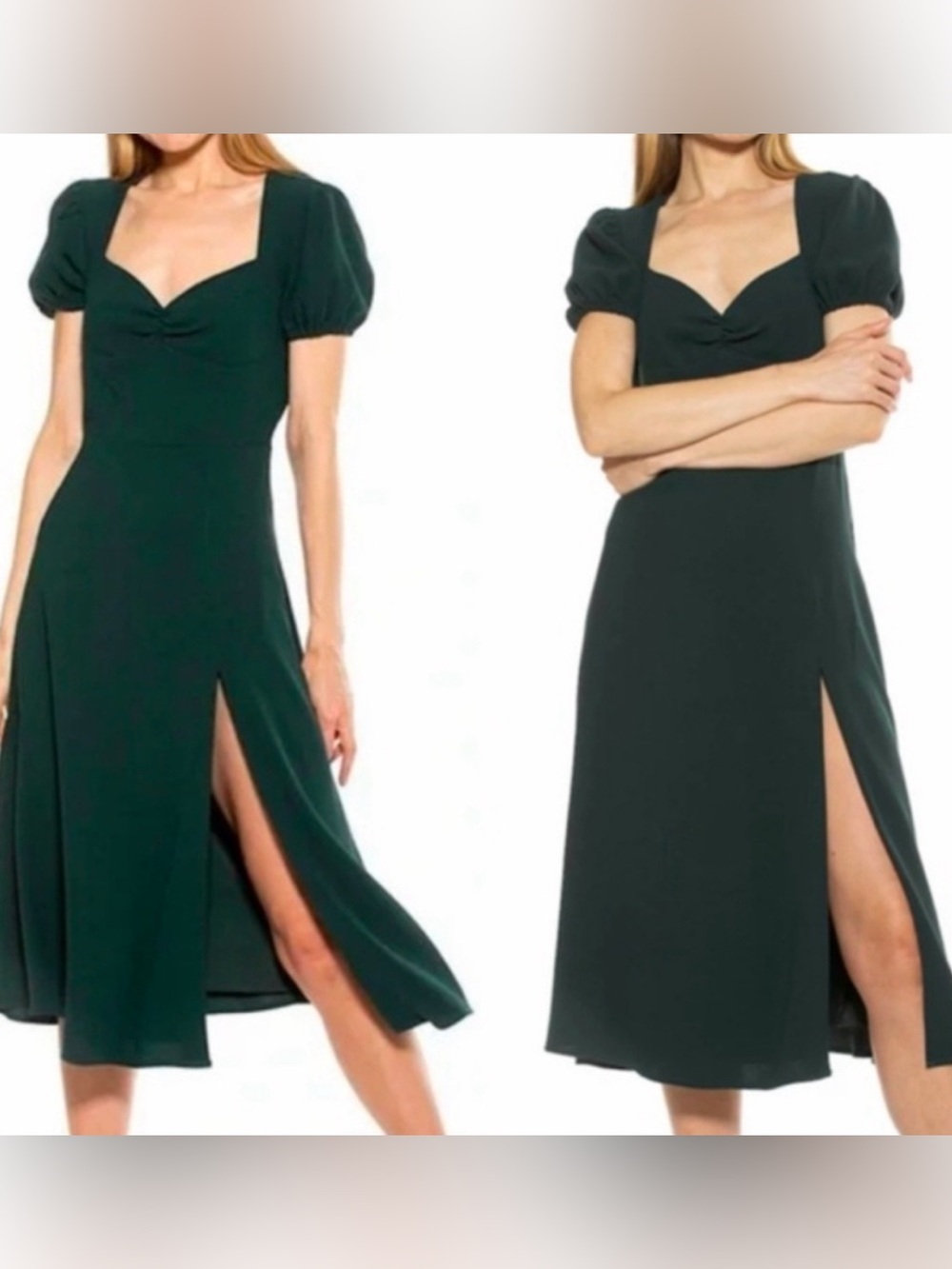 Alexia Admor Gracie Sweetheart Dress in Green